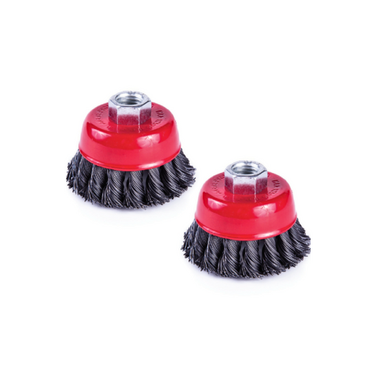 CUP WIRE BRUSH M14 X 75MM TWISTED price in saudi arabia
