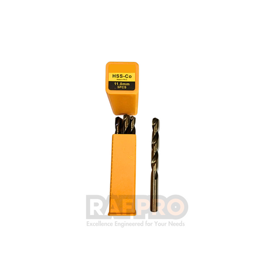 Twist Drill Bit HSS Co Straight Shank High Quality 11.00MM
