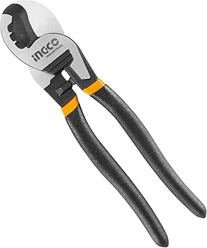 Pair of wire cutters with a visible brand logo on a white background