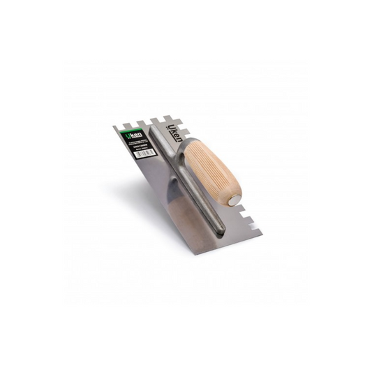 Big trowel point

• Wooden handle with square teeth

• Steel blade

• Designed for finishing and polishing for interior wall &amp; ceilings