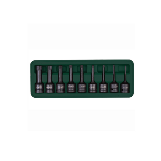 IMPACT BIT SOCKET SET (HEX) 1/2" DR- 8 PCS