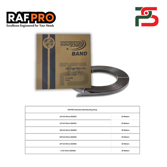 RafPro Stainless Steel Banding Strap