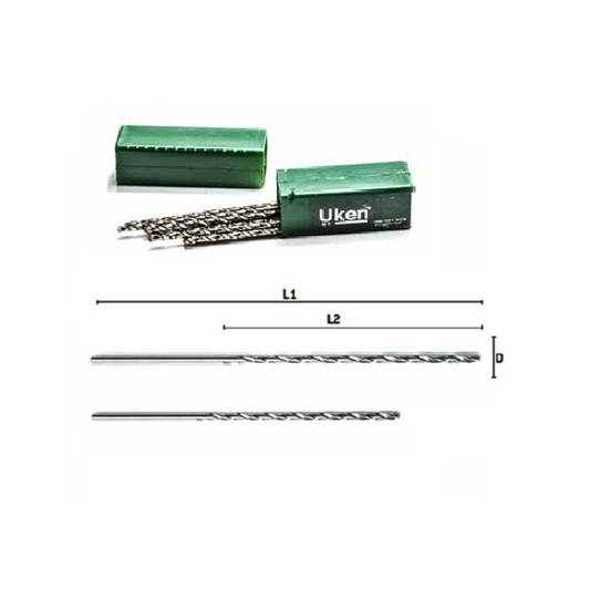 HSS STRAIGHT SHANK TWIST DRILL BIT - LONG SERIES BEST PRICE IN SAUDI ARABIA. PS Trading giving best price in KSA.
