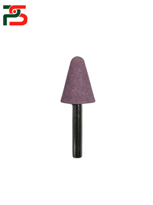 Mounted Stone Conical: 25mm*20mm*6mm : Pink : China