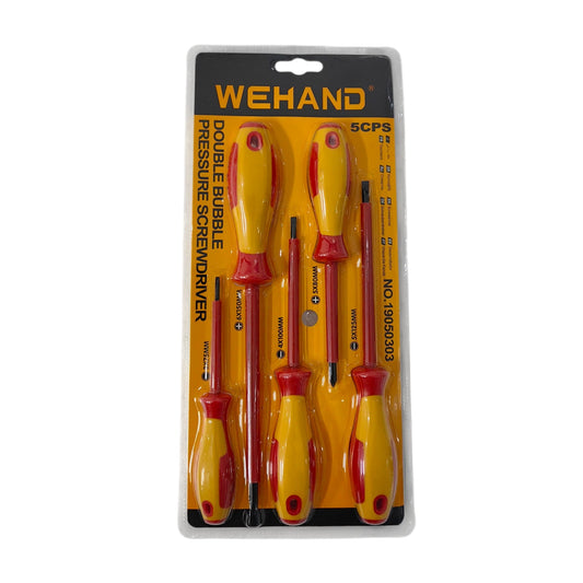 Wehand Double Bubble Pressure screwdriver 5Pcs set