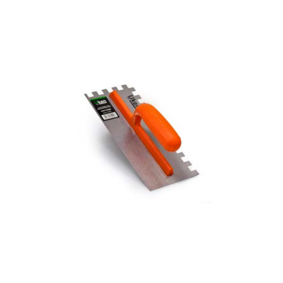 PLASTERING TROWEL STEEL - TEETH